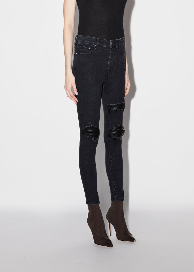 Amiri Mx1 Jeans Dam Svarta | 68732-PGQF