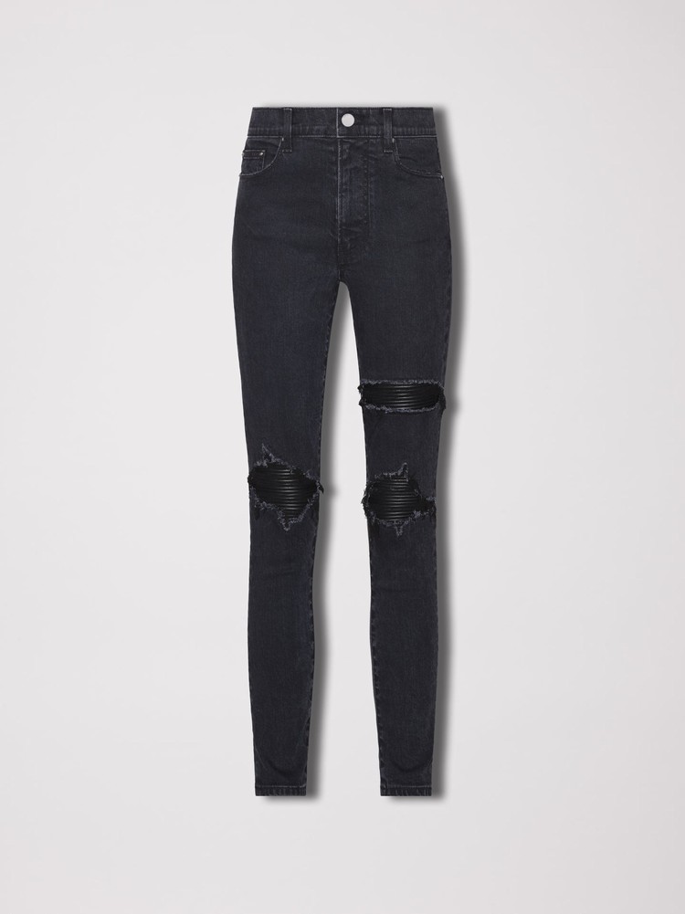 Amiri Mx1 Jeans Dam Svarta | 68732-PGQF