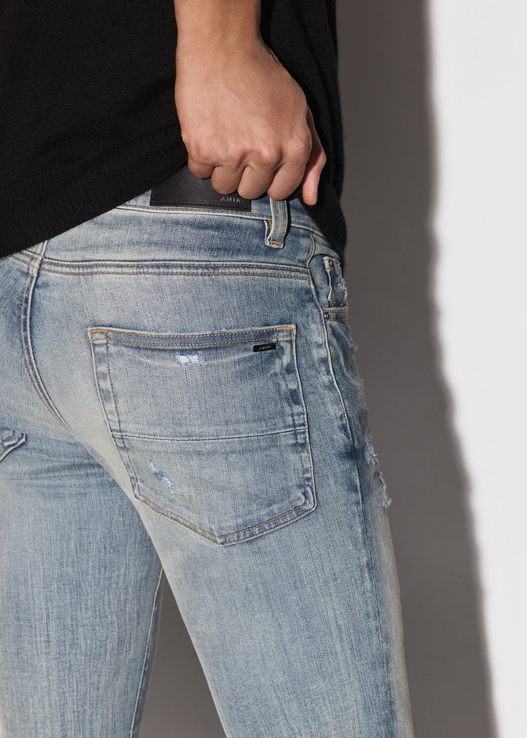 Amiri Mx1 Jeans Herr Indigo | 13692-SLJV