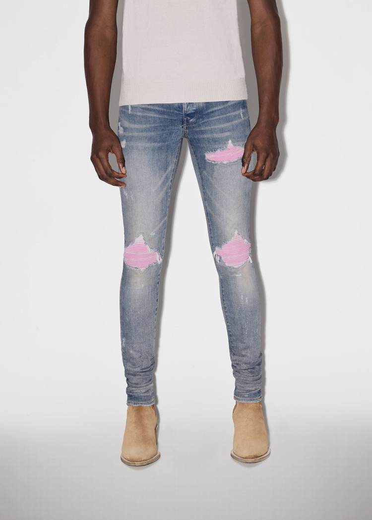 Amiri Mx1 Jeans Herr Indigo | 29307-ESTQ