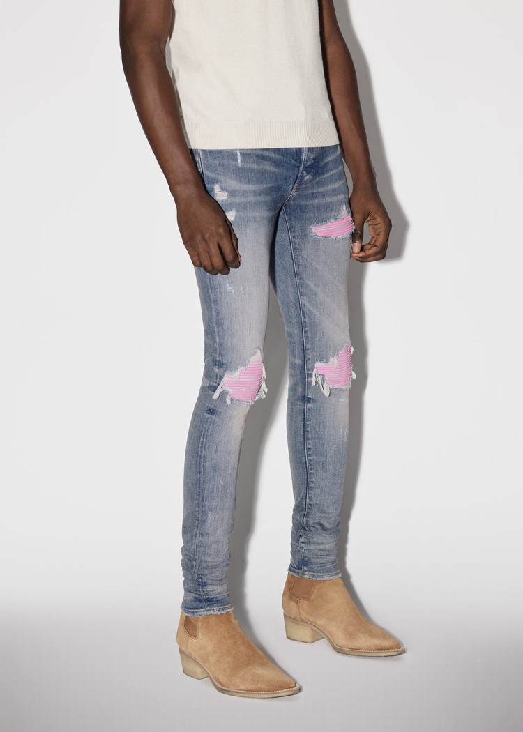 Amiri Mx1 Jeans Herr Indigo | 29307-ESTQ