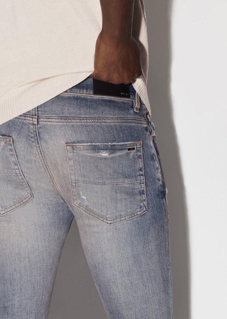 Amiri Mx1 Jeans Herr Indigo | 29307-ESTQ