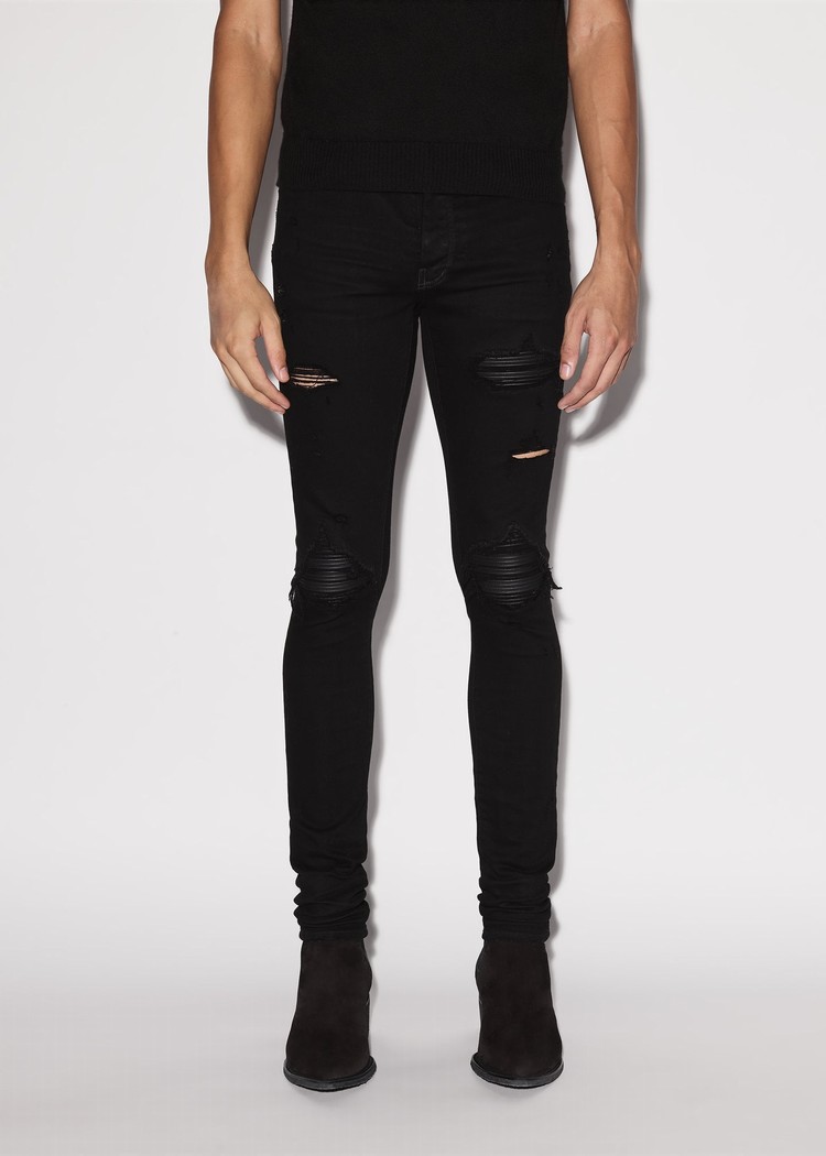 Amiri Mx1 Jeans Herr Svarta | 25869-BQHY