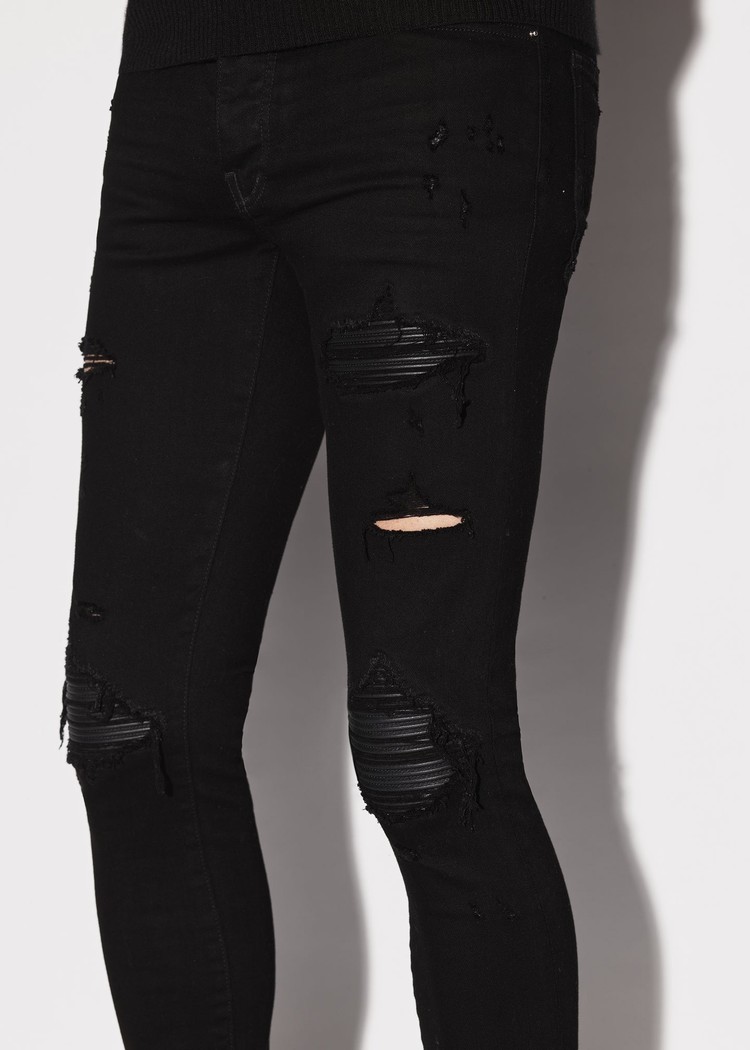 Amiri Mx1 Jeans Herr Svarta | 25869-BQHY