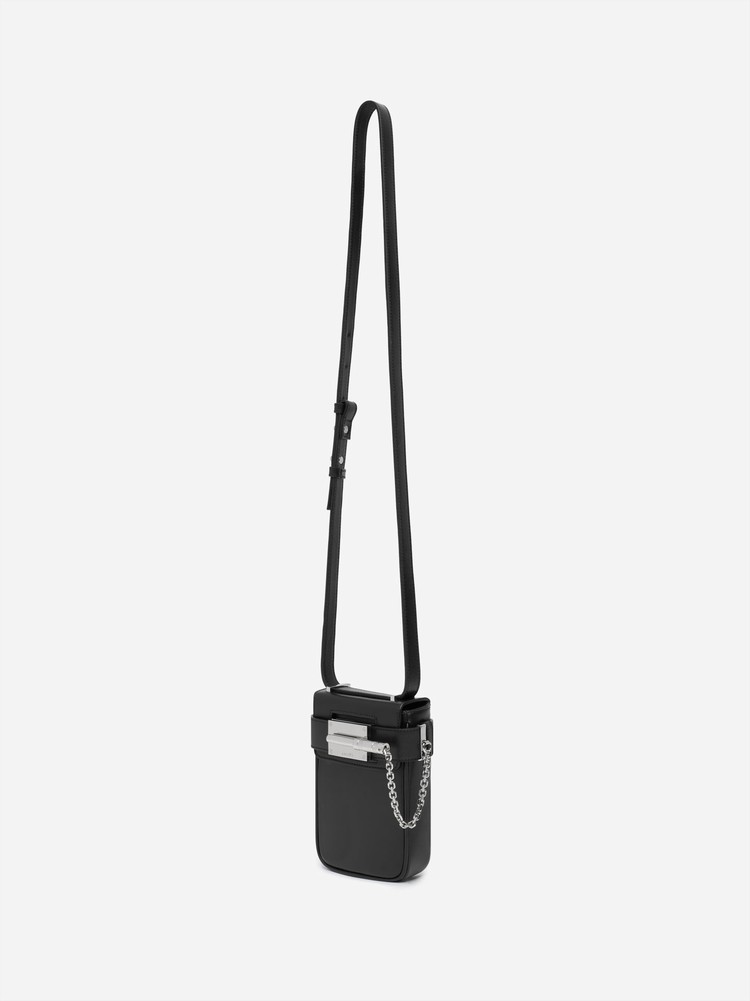 Amiri Nappa Amp Crossbody Väska Svarta | 49768-TIGC