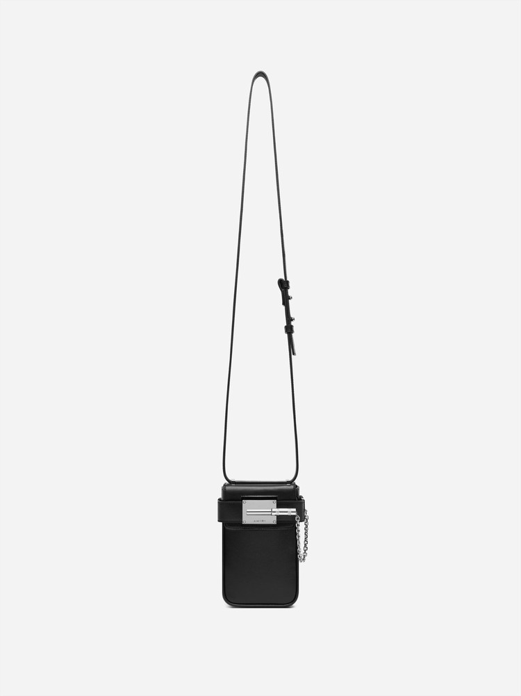 Amiri Nappa Amp Crossbody Väska Svarta | 49768-TIGC