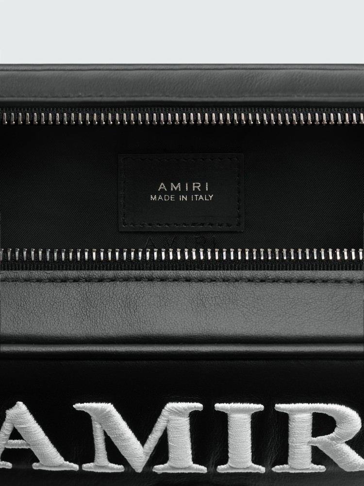 Amiri Nappa Embroidery Camera Case Väska Svarta | 68412-QWBI