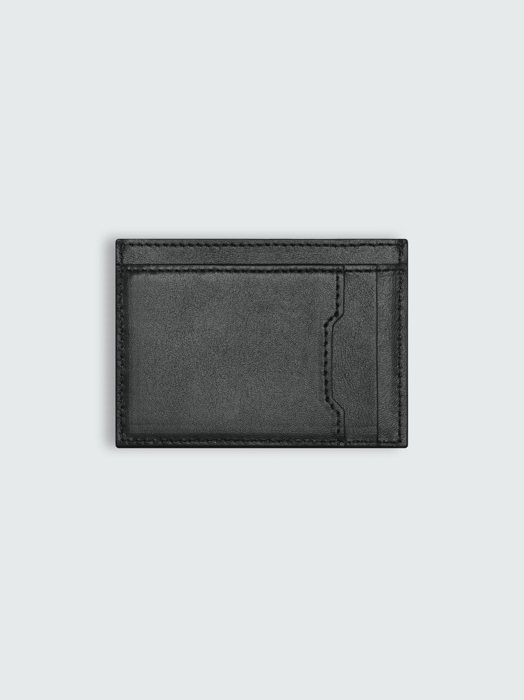 Amiri Nappa Logo Print Card Holder Plånbok Svarta | 61945-ZWEM