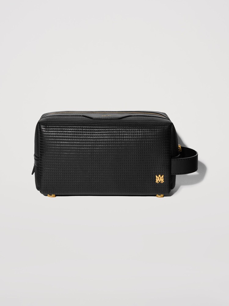 Amiri Nappa Mx1 Vadderad Dopp Kit Case Påse Svarta | 53187-LBAT