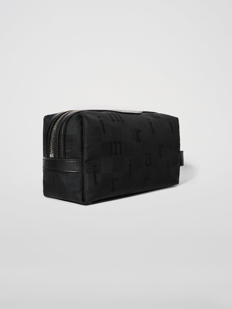 Amiri Nylon Jacquard Dopp Kit Påse Svarta | 25163-SDCP