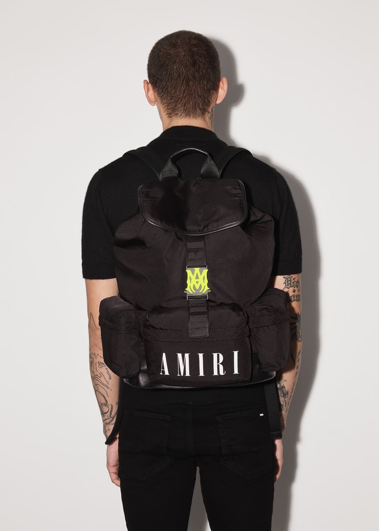 Amiri Nylon Ryggsäck Svarta | 01829-EKFQ