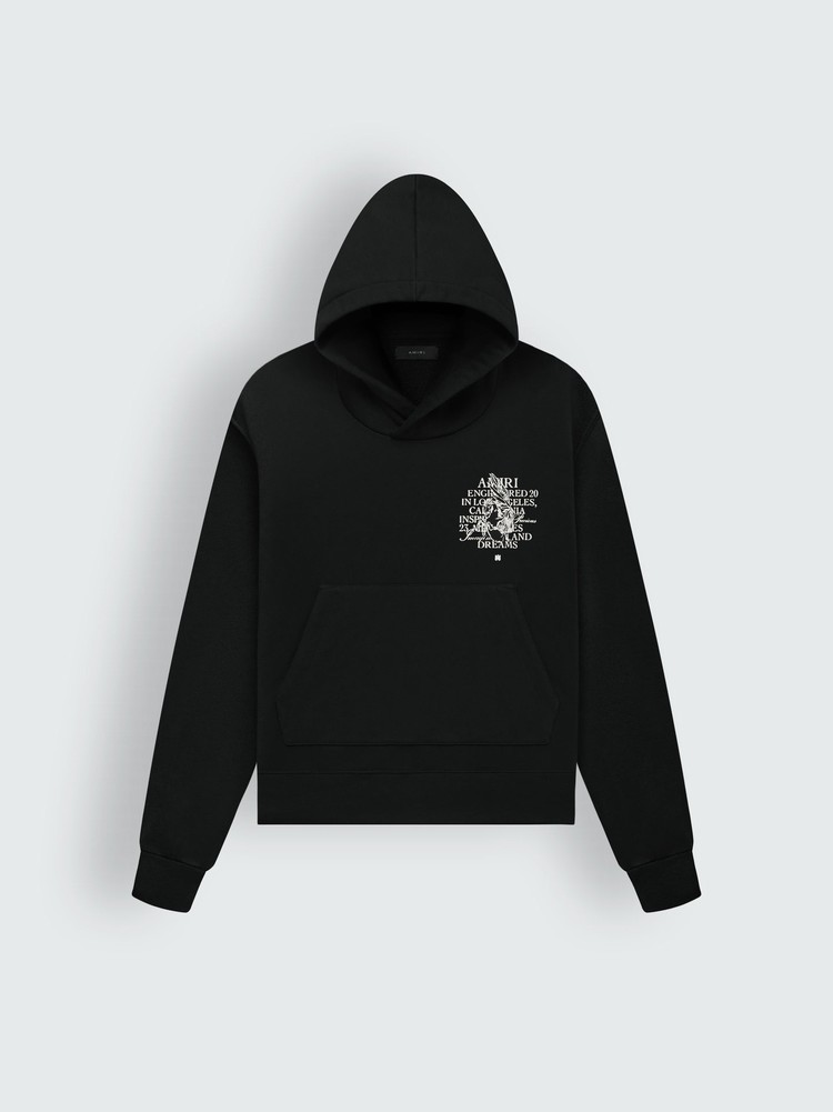 Amiri Precious Memories Hoodie Herr Svarta | 92435-FMSK