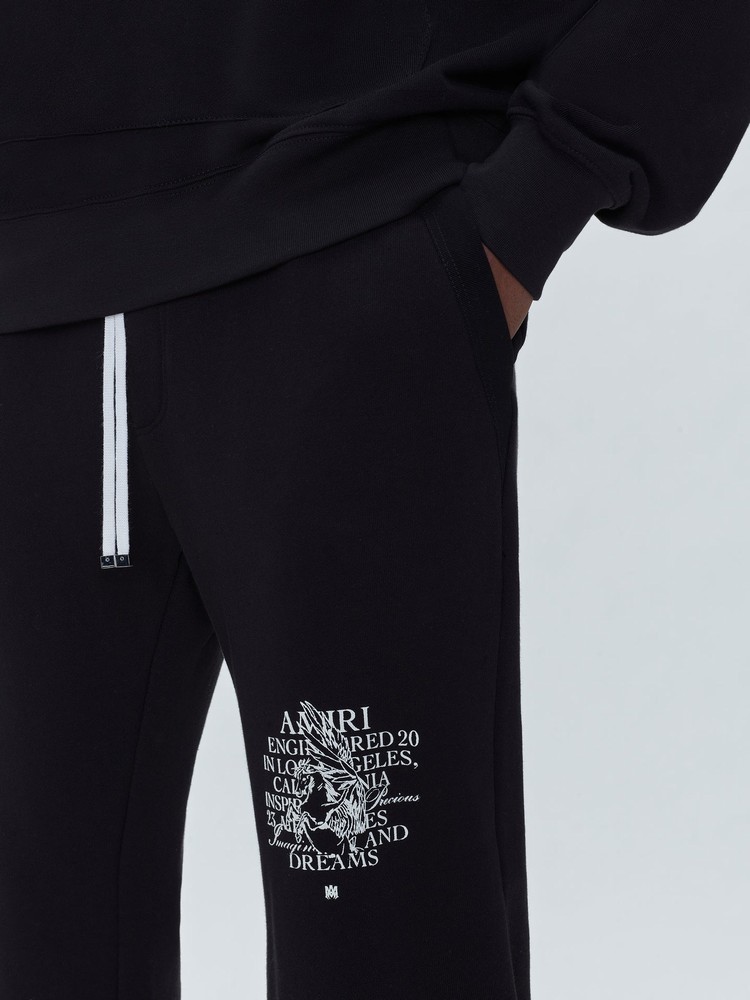 Amiri Precious Memories Sweatpants Herr Svarta | 28709-JBFN