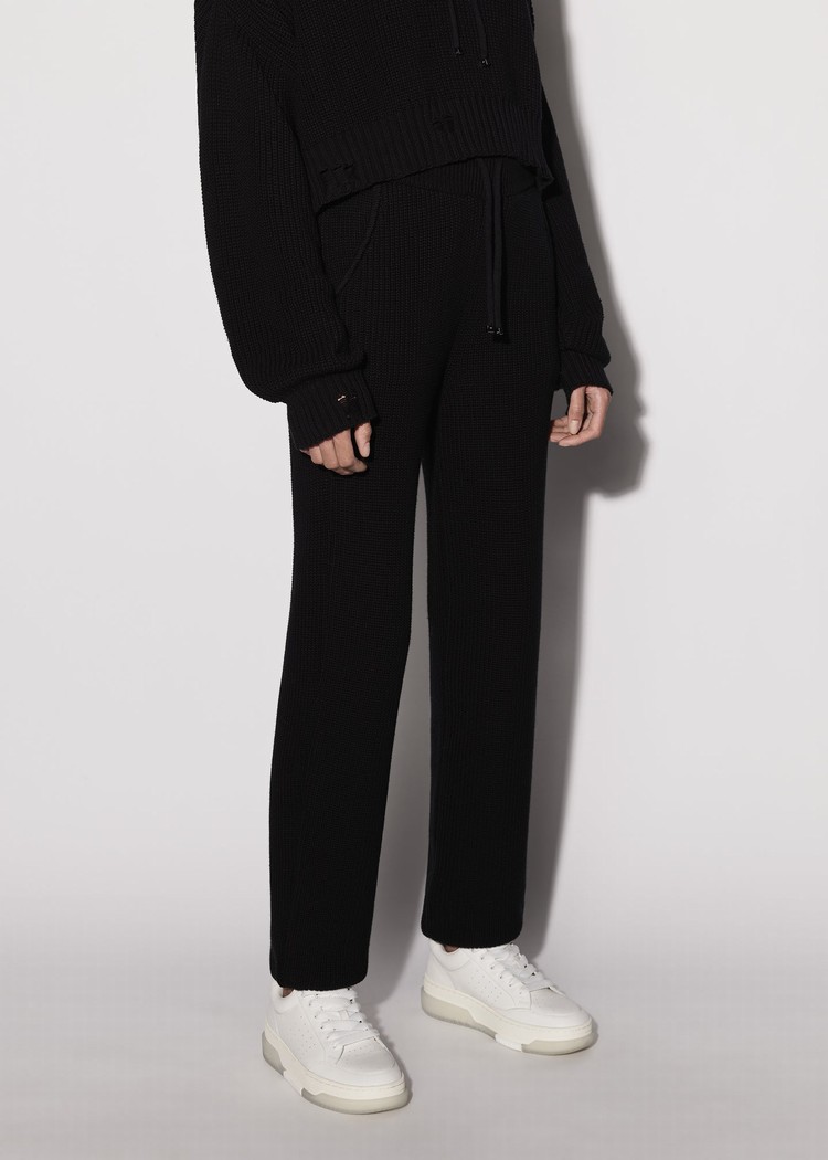 Amiri Rib Sweatpants Dam Svarta | 05372-QAMC