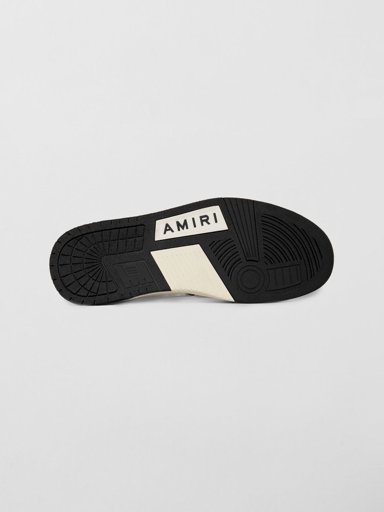 Amiri Skel Top Hi Sneakers Herr Svarta Vita | 06519-YWEB