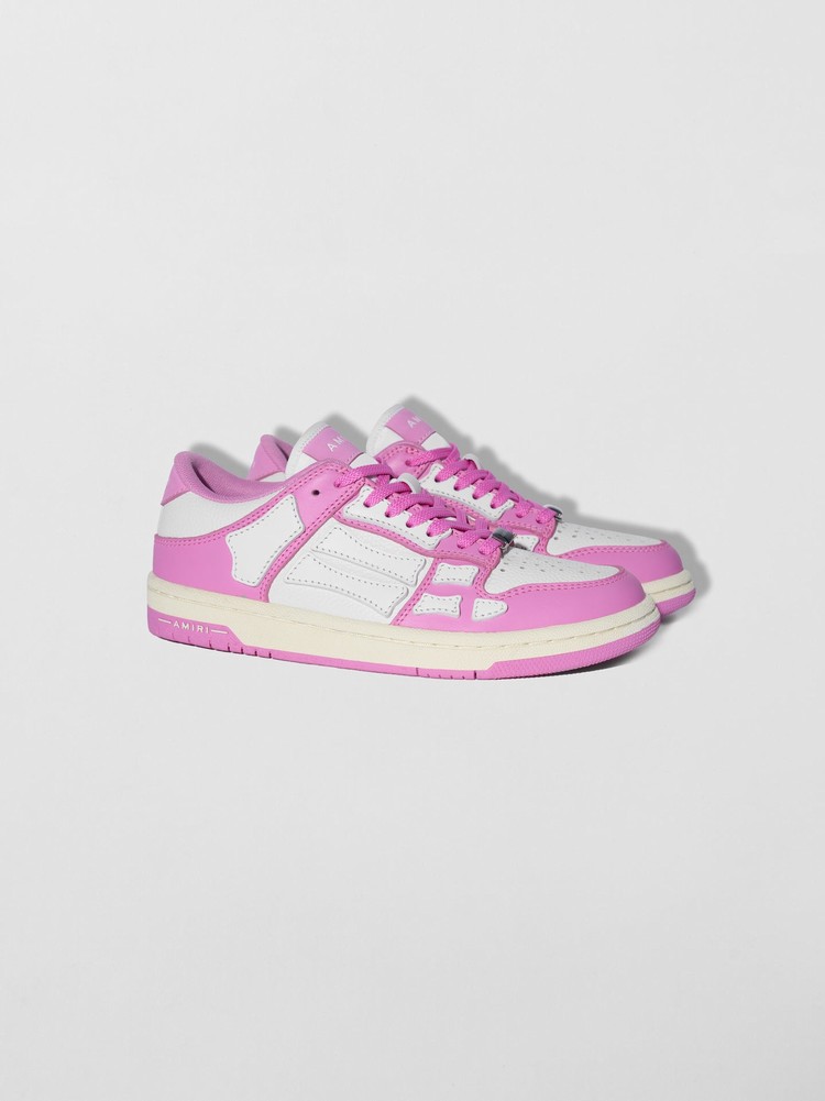 Amiri Skel Top Low Sneakers Barn Rosa | 18536-OIRJ