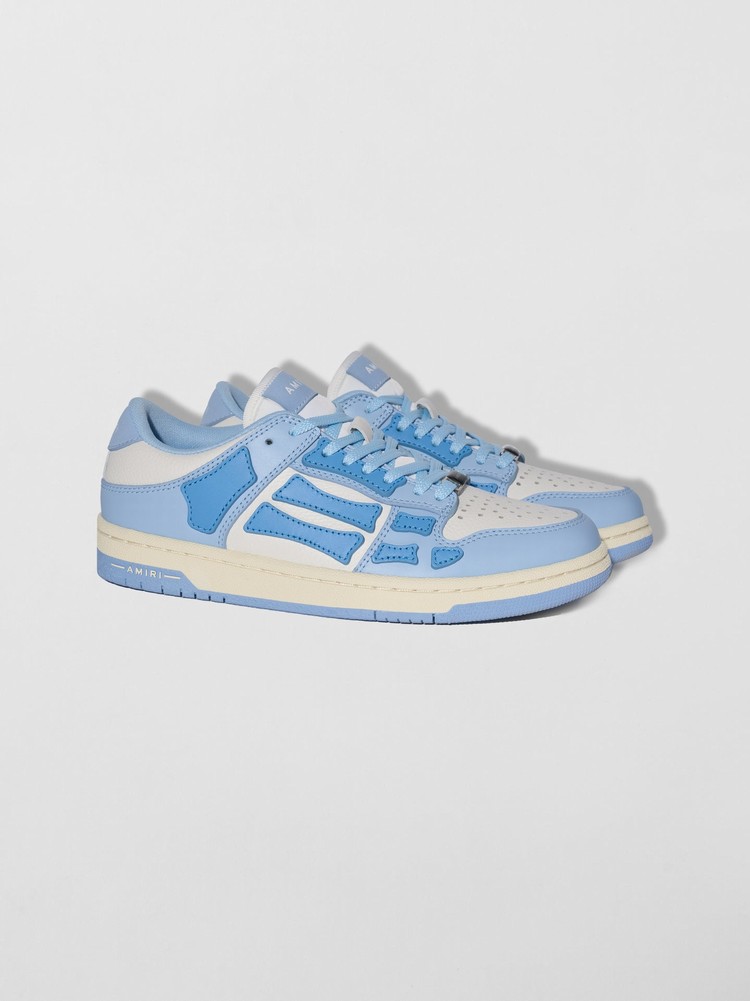 Amiri Skel Top Low Sneakers Dam Blå | 18059-YFZS