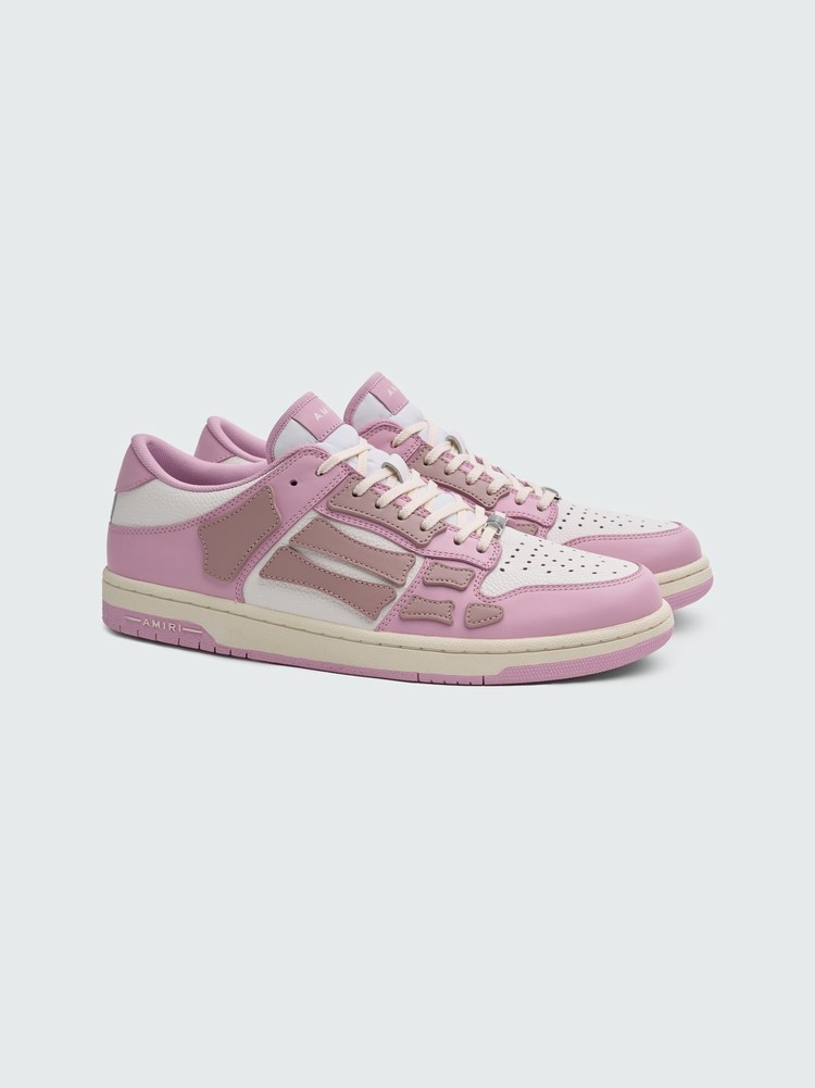 Amiri Skel Top Low Sneakers Dam Rosa | 61827-VEGJ