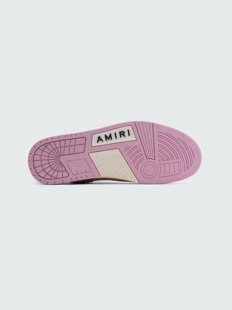 Amiri Skel Top Low Sneakers Dam Rosa | 61827-VEGJ