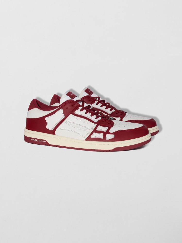 Amiri Skel Top Low Sneakers Herr Röda | 28706-CSXG