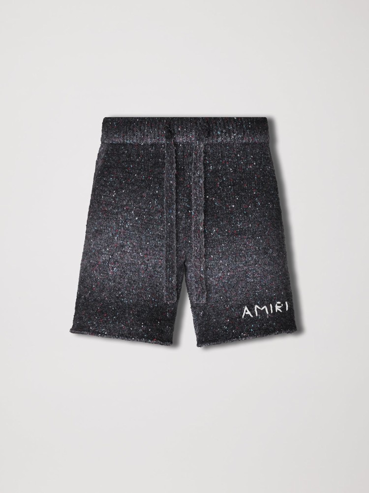 Amiri Space Dye Bermuda Shorts Herr Svarta | 38719-IRFT