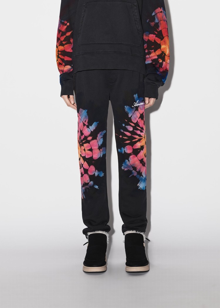 Amiri Spot Tie Dye Sweatpants Dam Svarta | 89276-IMYU