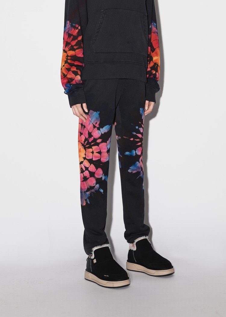 Amiri Spot Tie Dye Sweatpants Dam Svarta | 89276-IMYU