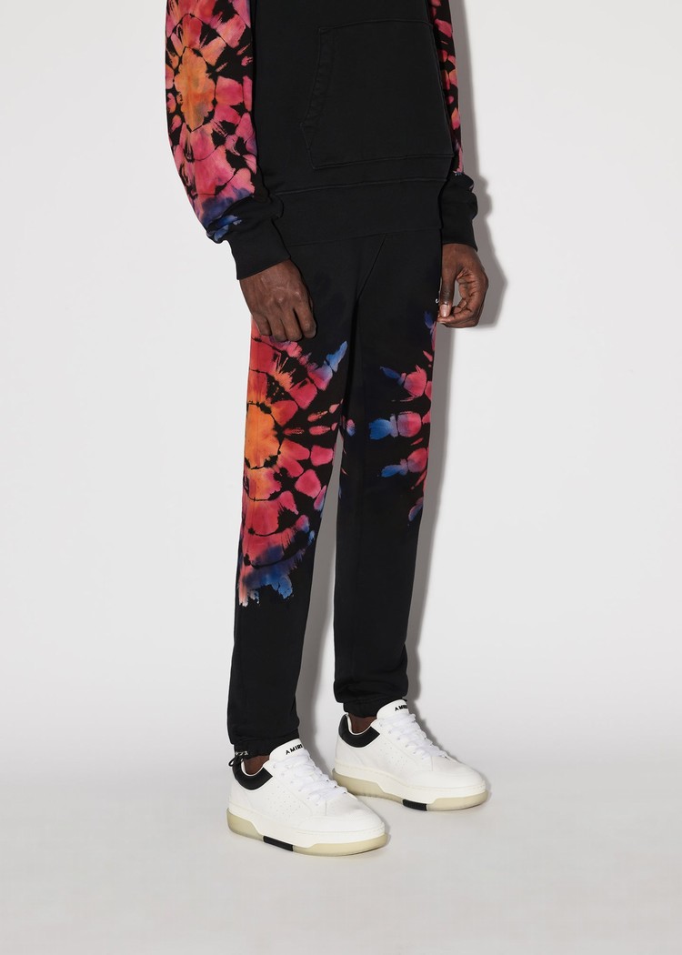 Amiri Spot Tie-dye Sweatpants Herr Svarta | 97250-OBZD