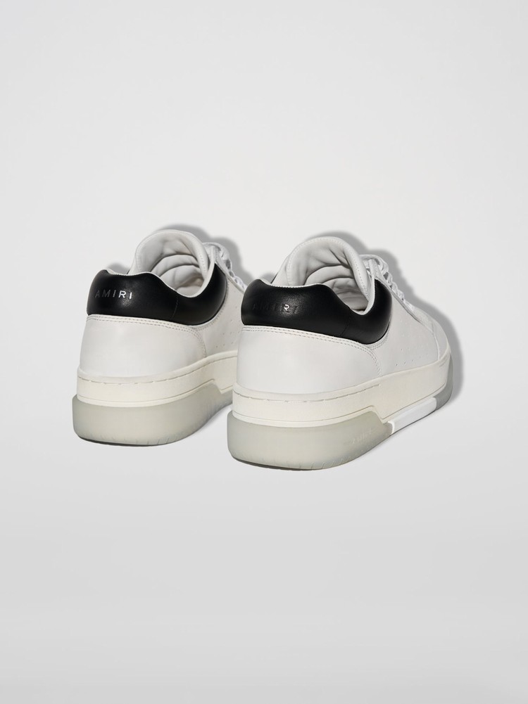 Amiri Stadium Low Sneakers Herr Vita Svarta | 61349-FWUX