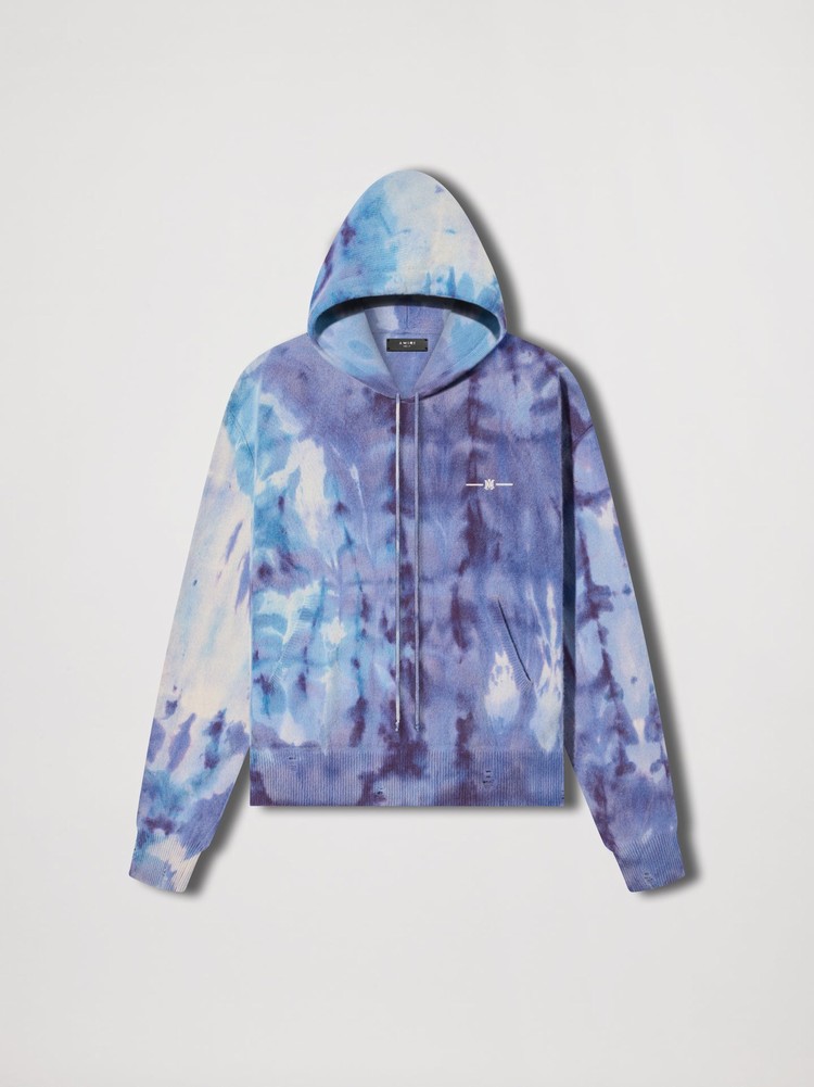 Amiri Tie Dye Hoodie Herr Lila | 03867-UPJF