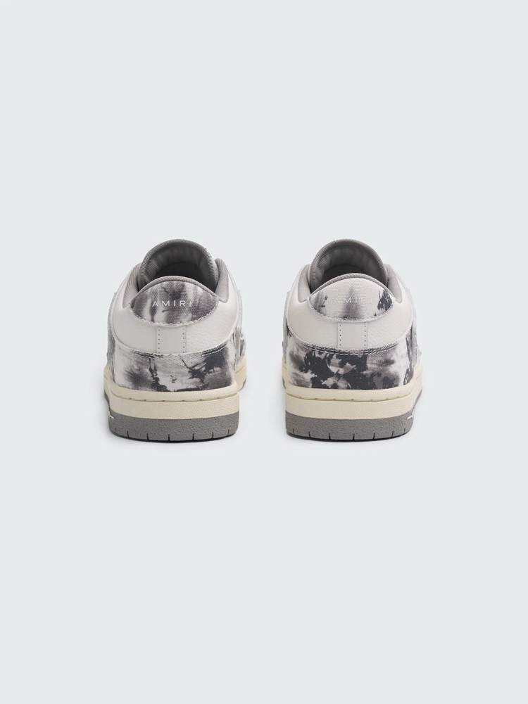 Amiri Tie Dye Skel Top Low Sneakers Herr Grå | 30641-LWXI