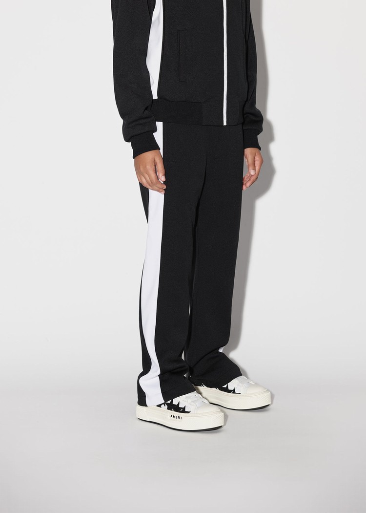 Amiri Track Jersey Sweatpants Barn Svarta | 90156-URMX