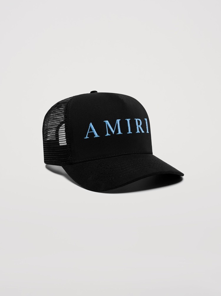 Amiri Trucker Hatt Svarta Blå | 29638-KQVL